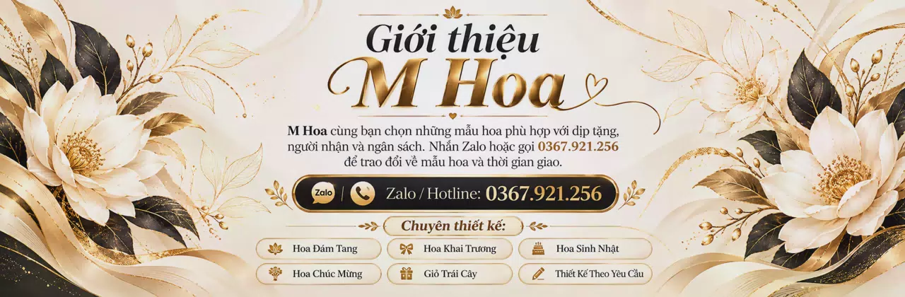 Ảnh bìa Shop hoa tươi Xã Nam Ninh Ninh Bình - Chọn hoa gửi đúng tâm tình